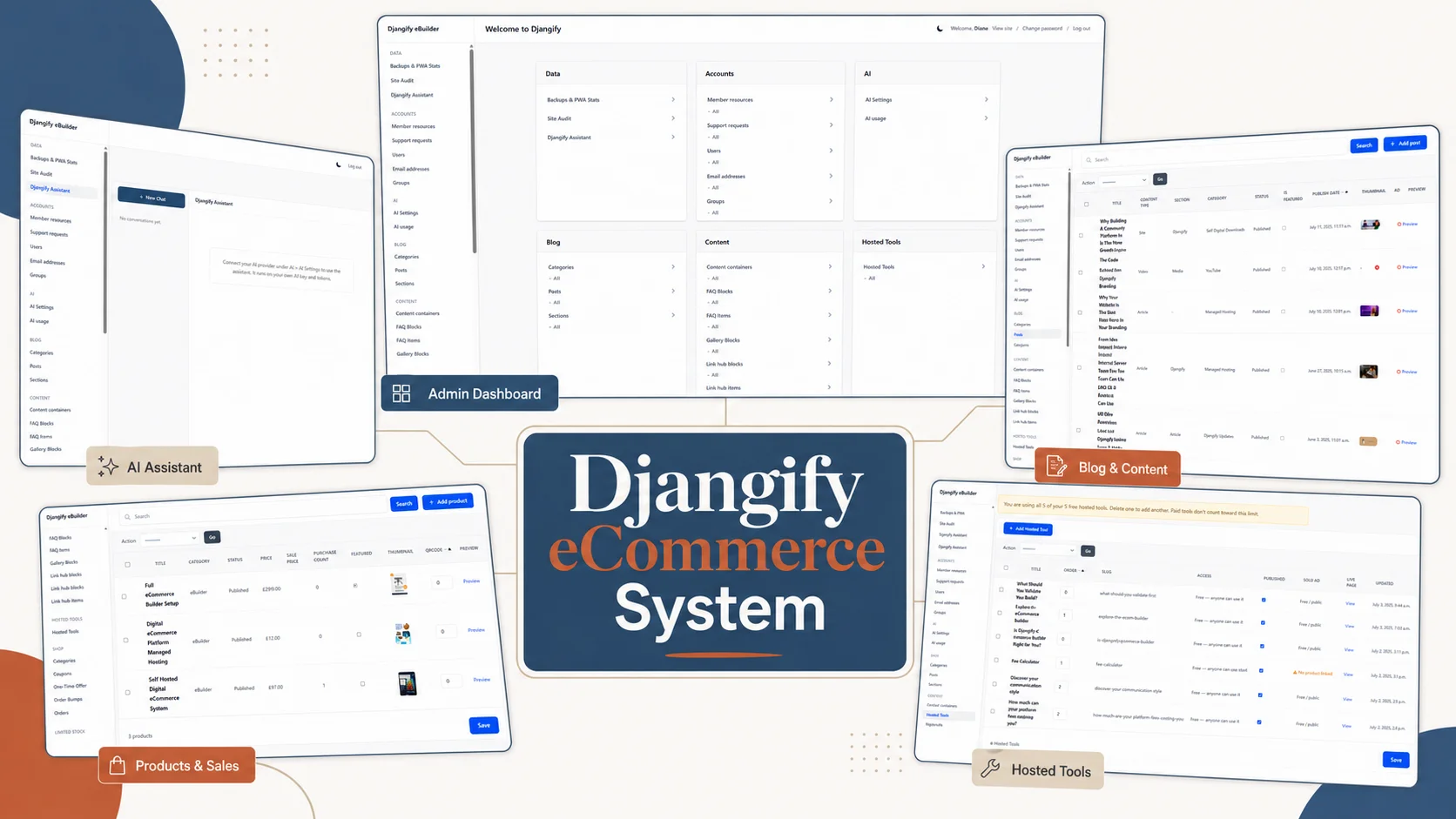 Djangify eCommerce System