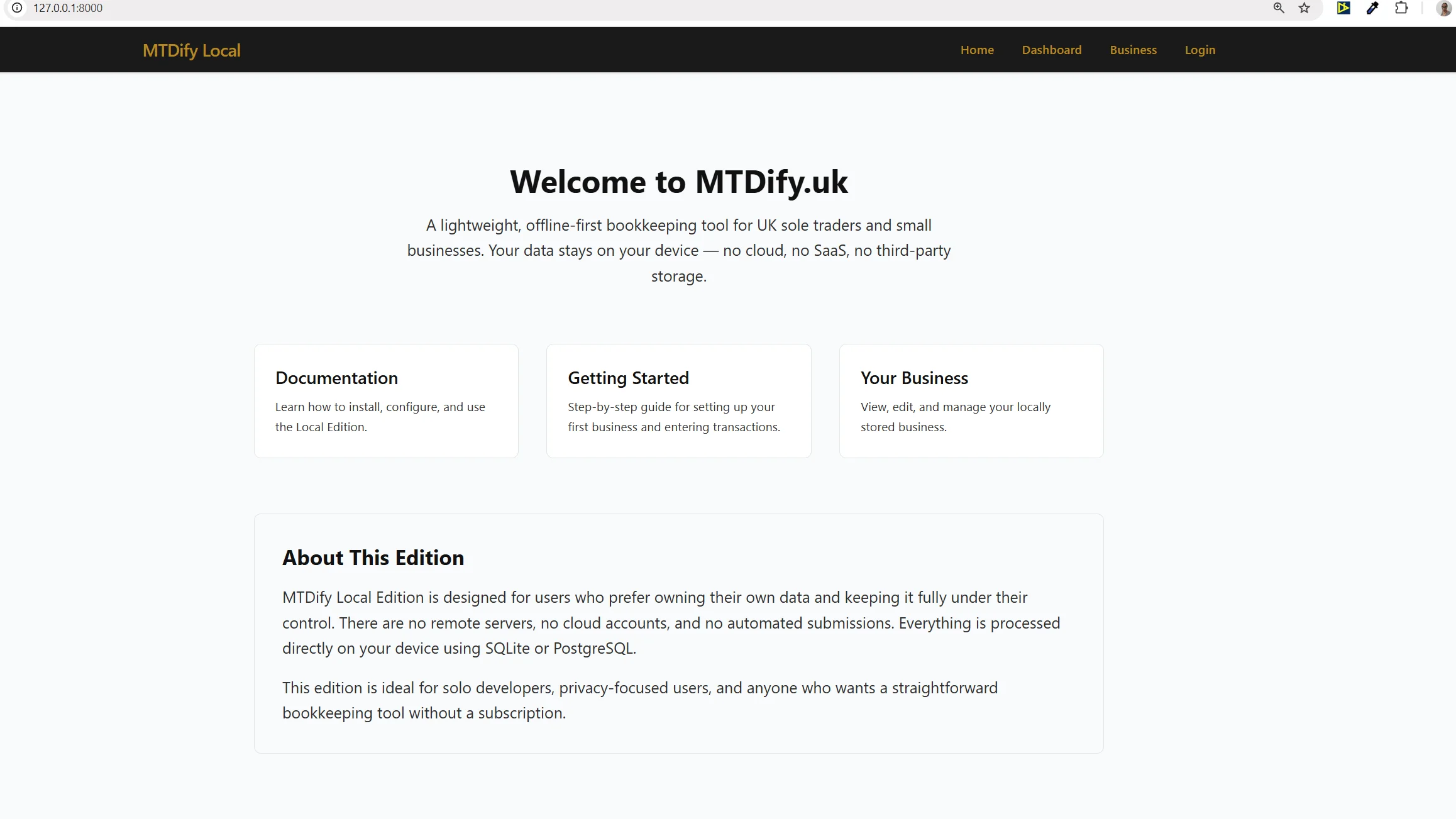 MTDify - Digital Bookkeeping Software