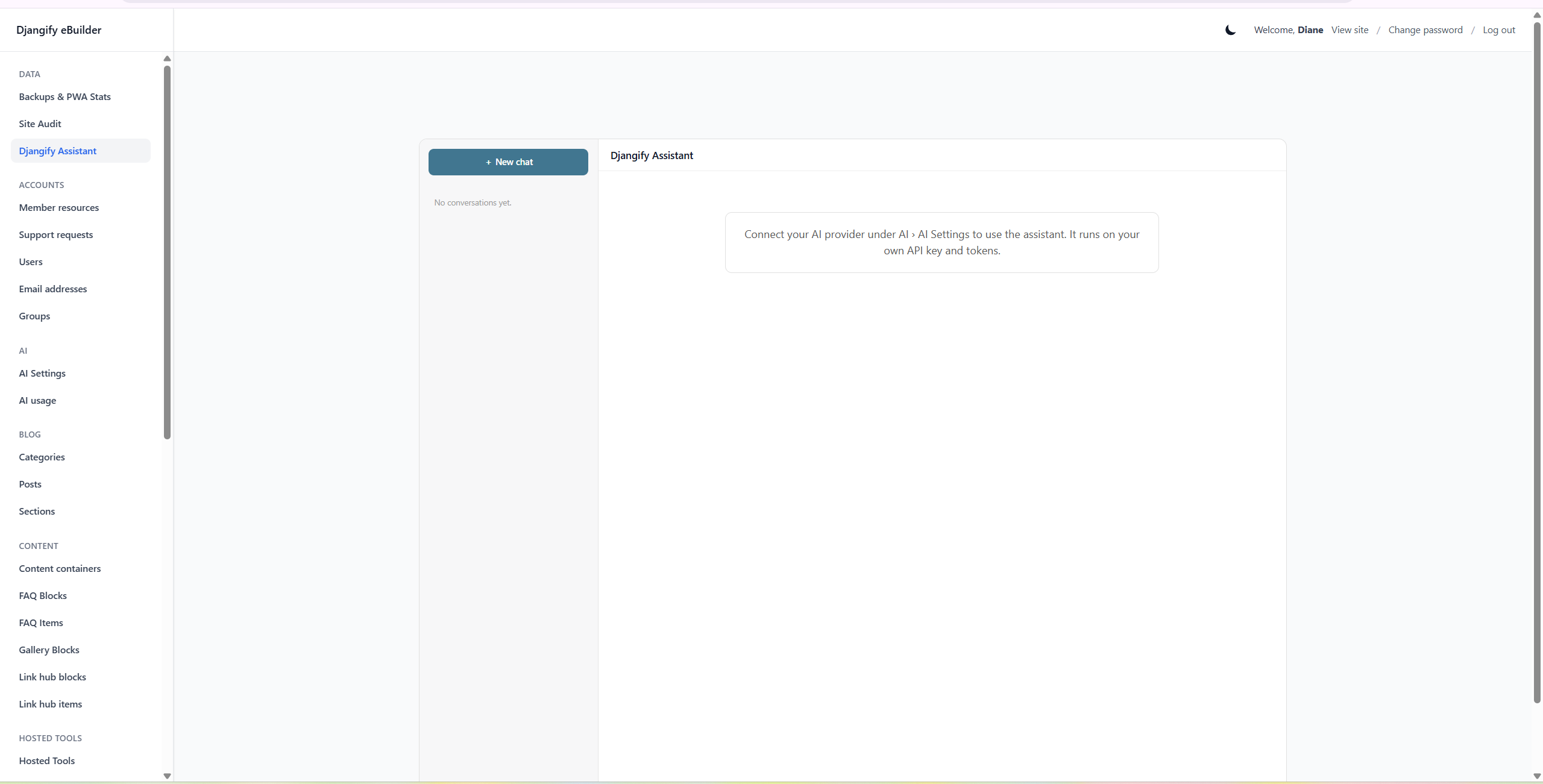 Djangify AI Assistant