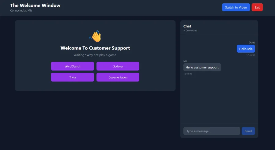 Chat Area